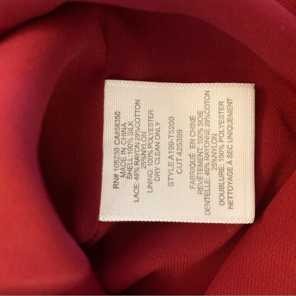 Joie Sleeveless Burgundy Blouse | Size M - Picture 3 of 5